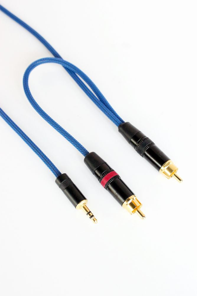 1/8" mini TRS to dual RCA cable iCable