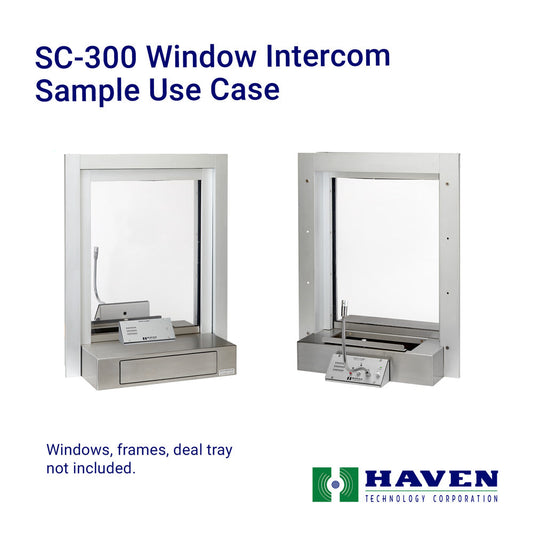 Haven SC-300 Counter Mounted Window Intercom