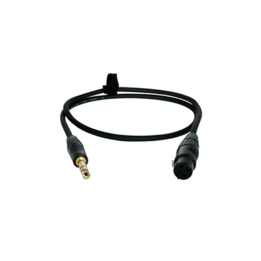 XLR F to 1/4" TRS